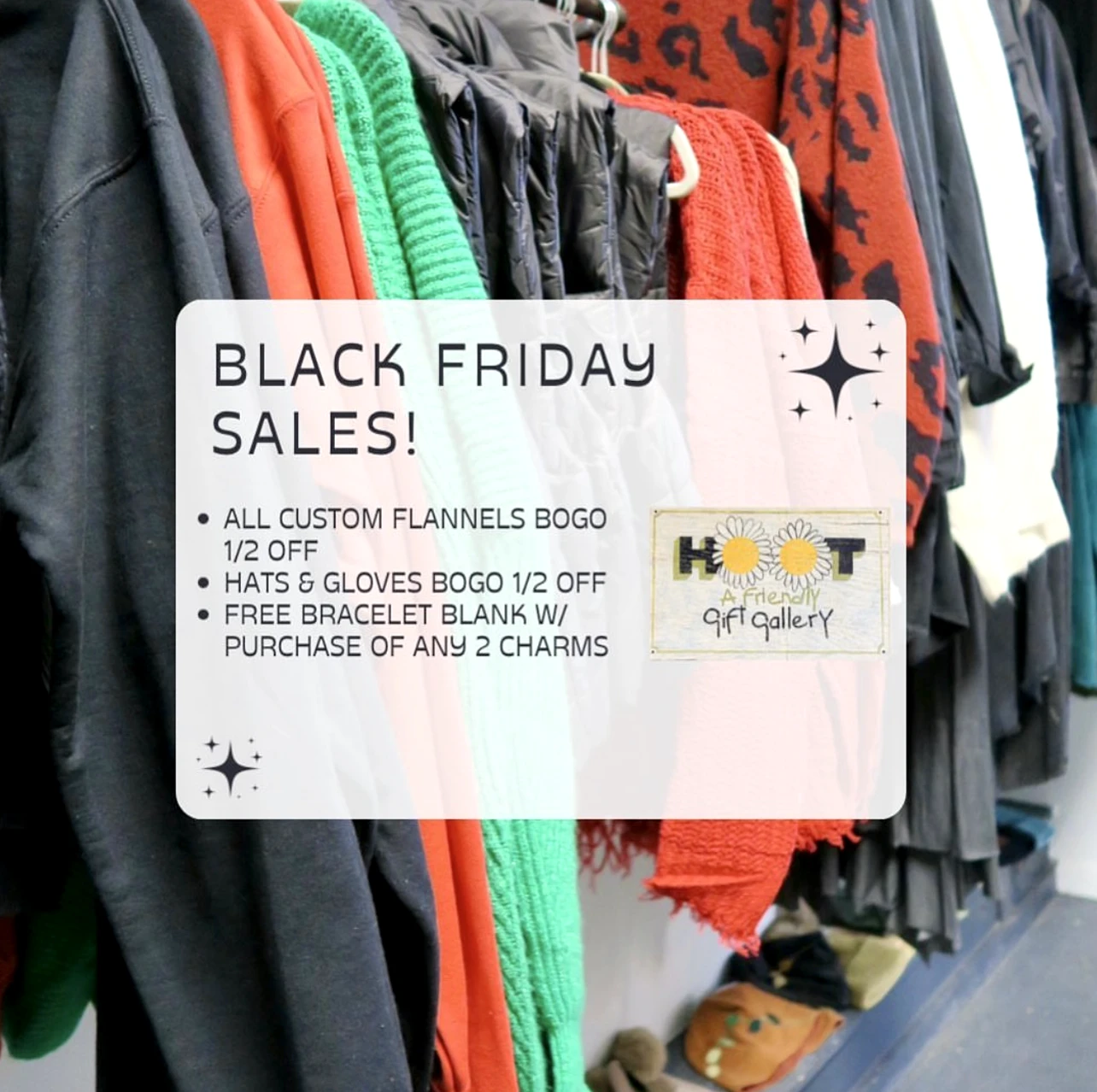 Work_Portfolio_Featured_Hoot_Black Friday Hoot Boutique Black Friday Shopping Photo